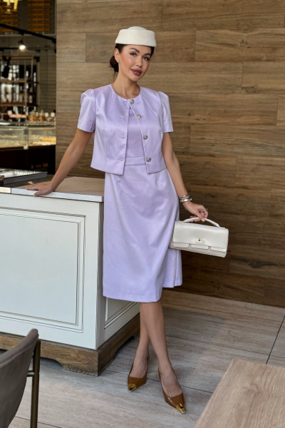 Жакет, платье Urs 24-456-3 - фото 11