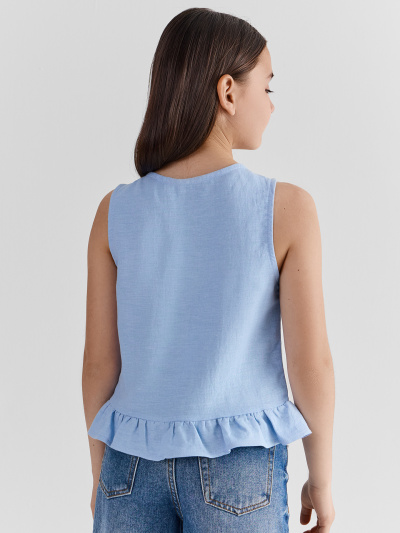 Блуза Mark Formelle 117949/25-41284Ц-9 голубой - фото 3