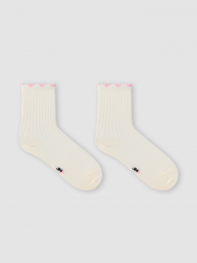 Носки Mark Formelle 430K-3175/B3-25430K молочный_розовый_рис.3175 - фото 2