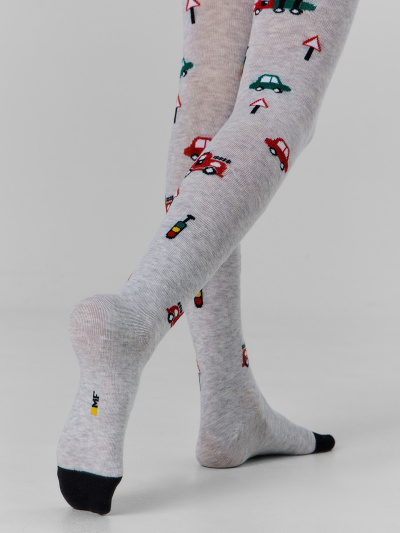 Колготки Mark Formelle 700K-3567/B1-26700K св.серый_меланж_рис.3567 - фото 2