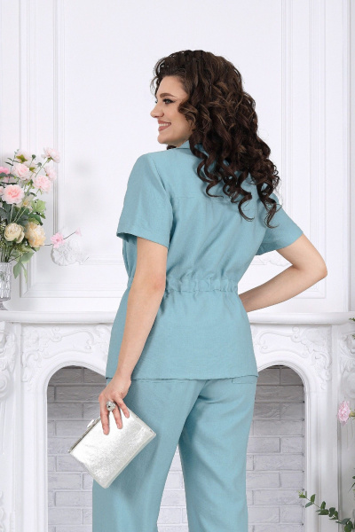 Блуза, брюки Ninele 6106 морской - фото 11