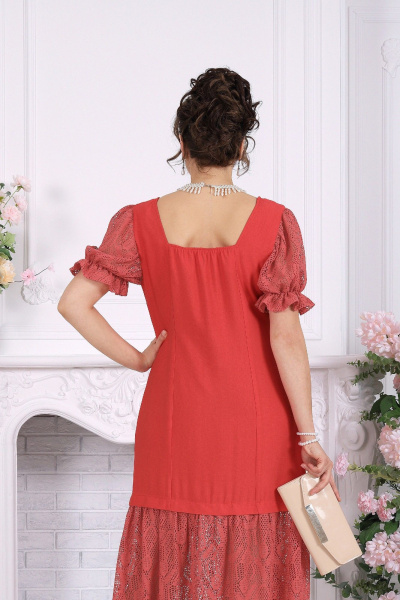 Платье Ninele 6114 красный - фото 10