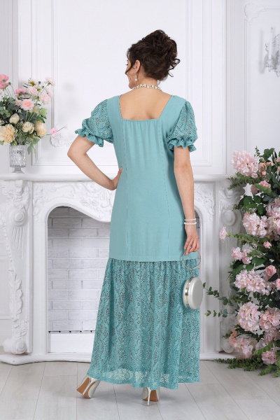 Платье Ninele 6114 морской - фото 11