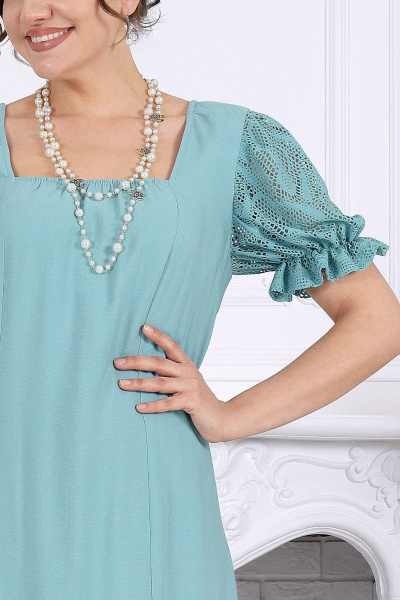 Платье Ninele 6114 морской - фото 6