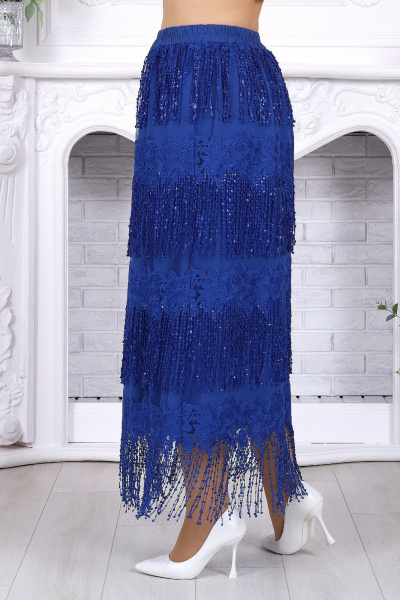 Блуза, юбка Ninele 6115 василек - фото 9