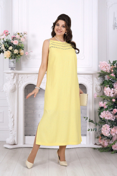 Блуза, сарафан Ninele 6117 желтый - фото 3