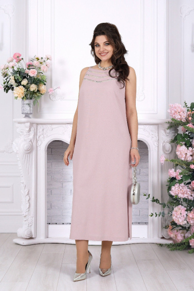 Блуза, сарафан Ninele 6117 пудра - фото 8