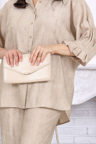 Блуза, брюки Ninele 6122 бежевый - фото 3