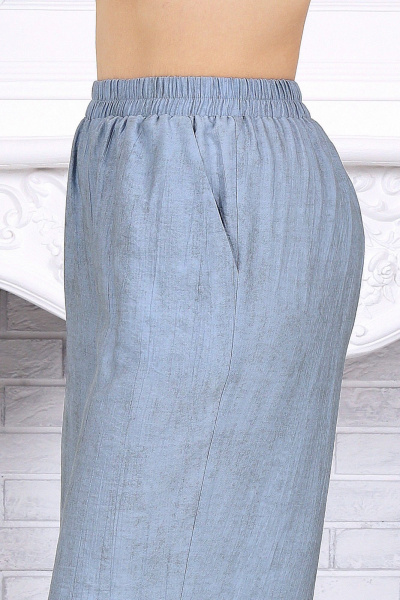 Блуза, брюки Ninele 6122 голубой - фото 10