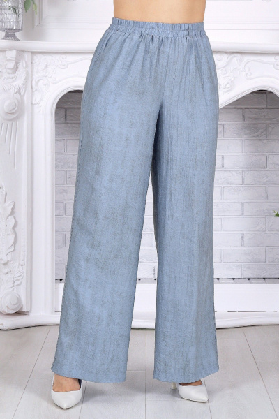 Блуза, брюки Ninele 6122 голубой - фото 9