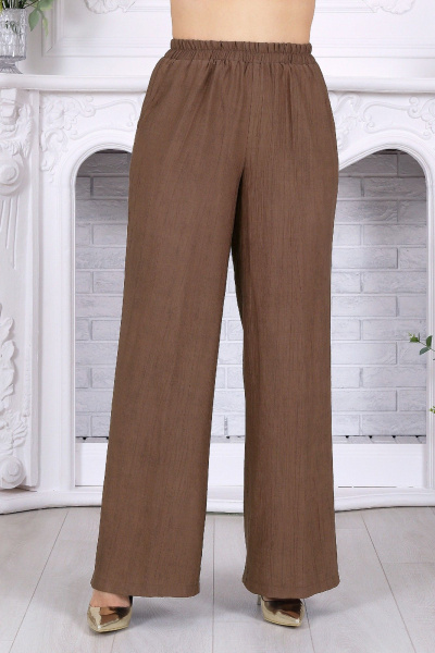 Блуза, брюки Ninele 6122 коричневый - фото 10