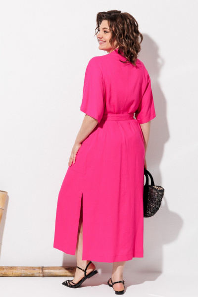 Платье ANASTASIA MAK 1327 фуксия - фото 13