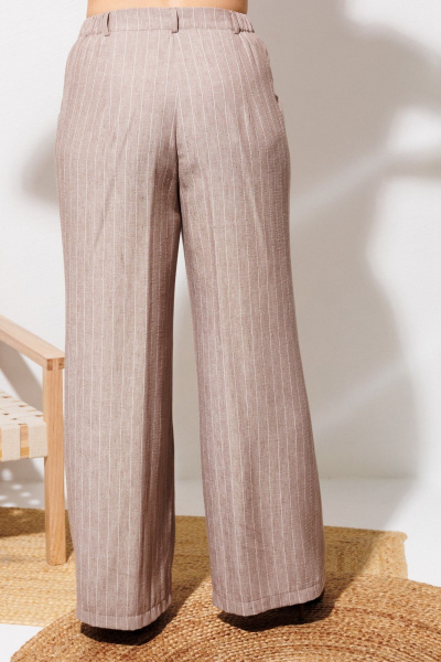 Брюки, рубашка ANASTASIA MAK 1337 какао - фото 8