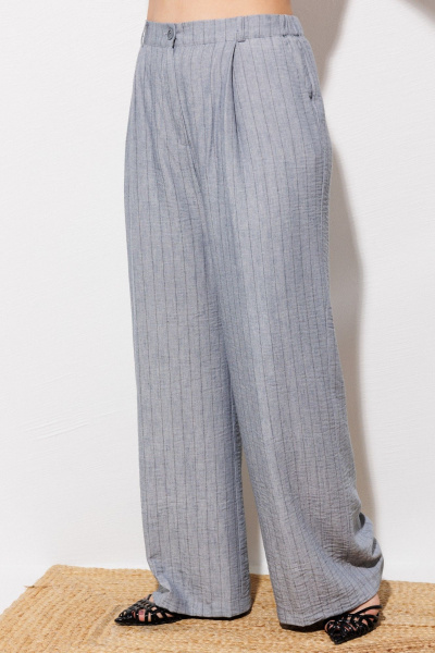 Брюки, рубашка ANASTASIA MAK 1337 светло-серый - фото 5