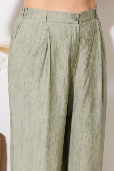 Брюки, рубашка ANASTASIA MAK 1339 мох - фото 8