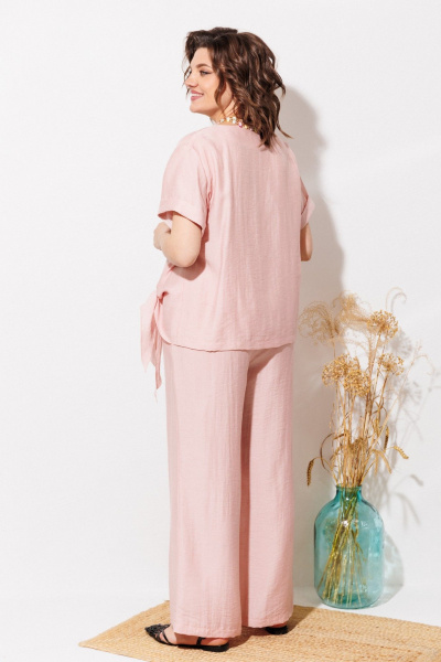 Блуза, брюки ANASTASIA MAK 1340 розовый - фото 10