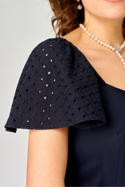 Платье EVA GRANT 7297С синий - фото 12