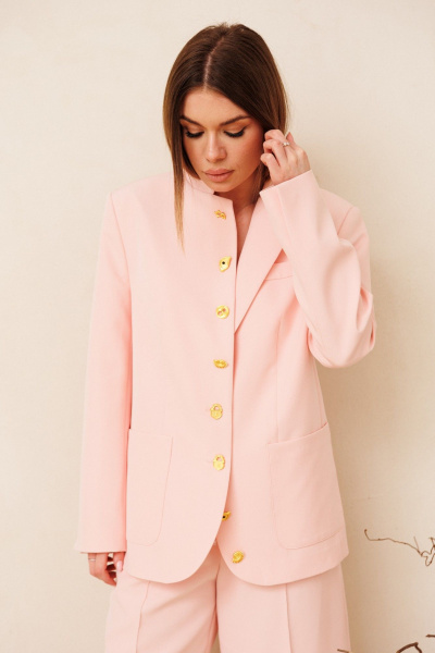 Шорты Ambera Style 1090-3 пудра - фото 4