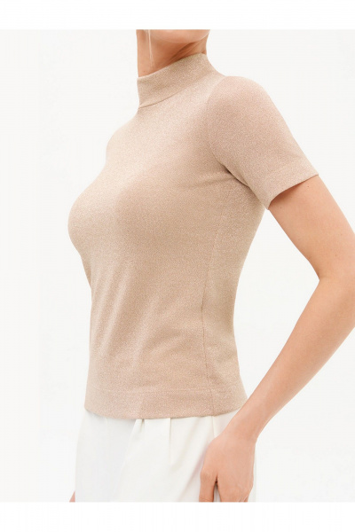 Водолазка Nelva 2345 золотистый - фото 5