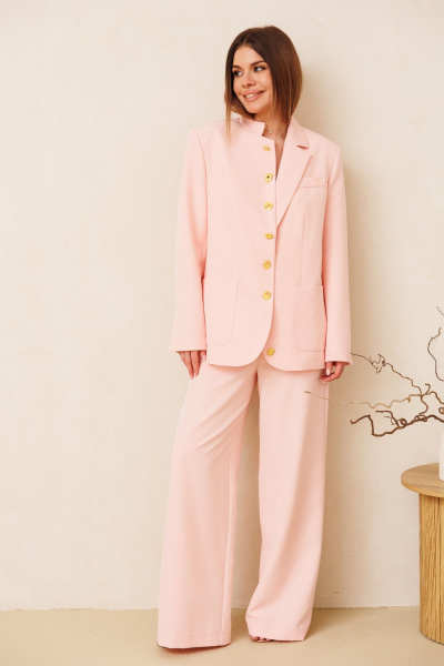Жакет Ambera Style 1146-1 пудра - фото 5