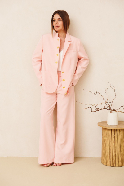 Жакет Ambera Style 1146-1 пудра - фото 3