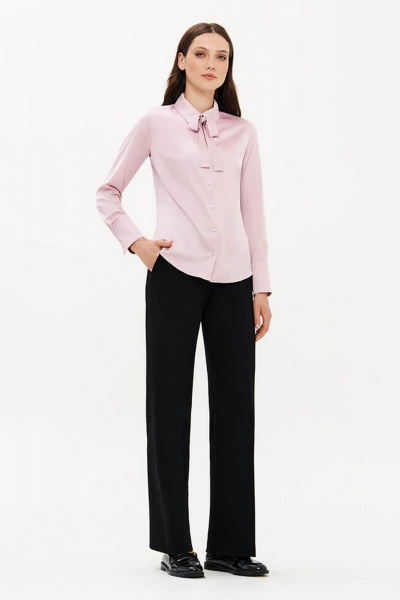 Блуза Nelva 23379 пепельно-розовый - фото 2