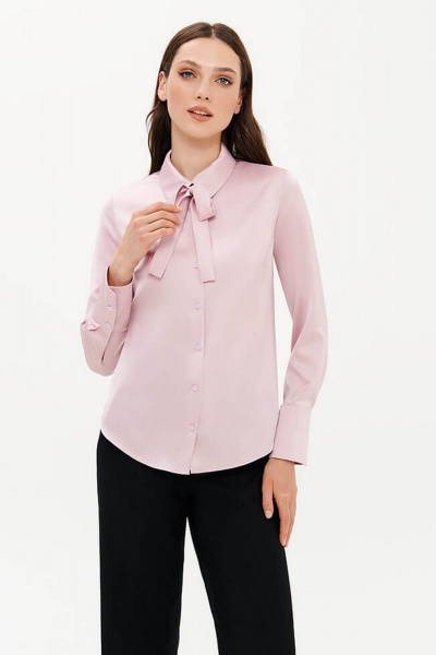 Блуза Nelva 23379 пепельно-розовый - фото 1