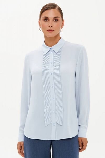 Блуза Nelva 23384 голубой - фото 1
