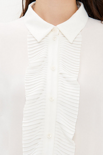 Блуза Nelva 23384 молочный - фото 5