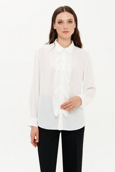 Блуза Nelva 23384 молочный - фото 1