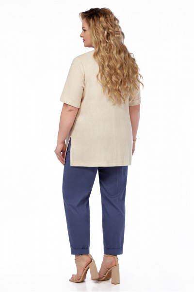 Брюки, туника LaKona 11660 льняной_голубой - фото 2