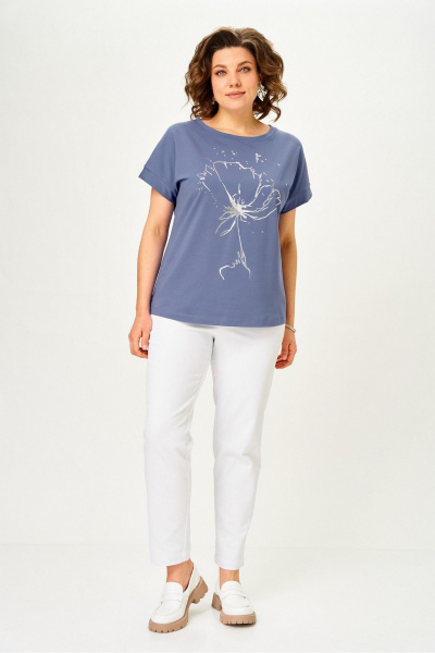 Джемпер Rumoda 2063 индиго - фото 7