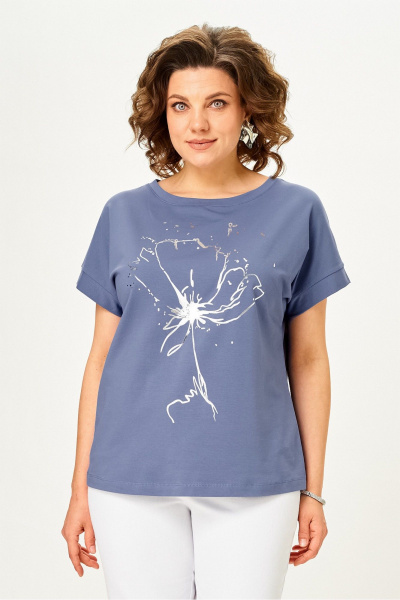 Джемпер Rumoda 2063 индиго - фото 6