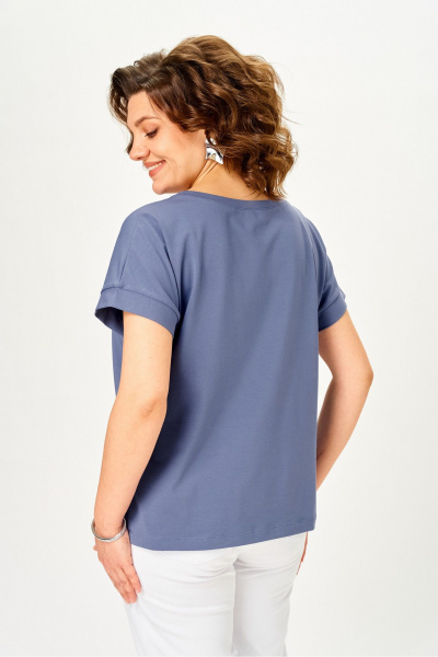 Джемпер Rumoda 2252 индиго - фото 8