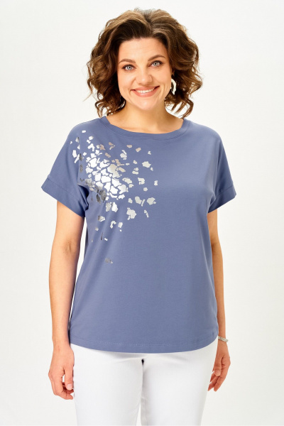 Джемпер Rumoda 2252 индиго - фото 1