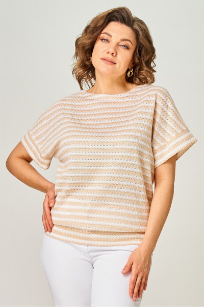 Джемпер Rumoda 2262 бежевый_ - фото 2