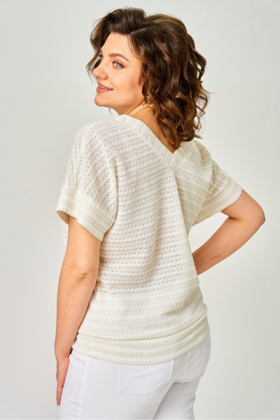 Джемпер Rumoda 2262 молочный - фото 8