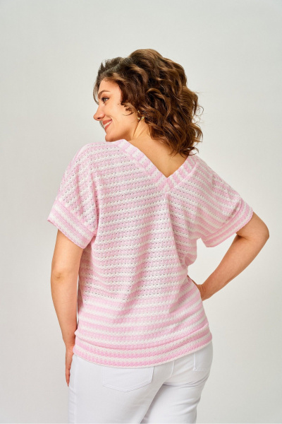 Джемпер Rumoda 2262 розовый - фото 9