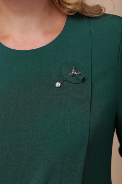 Платье Линия Л Б-1764 оттенки_зелёного - фото 2