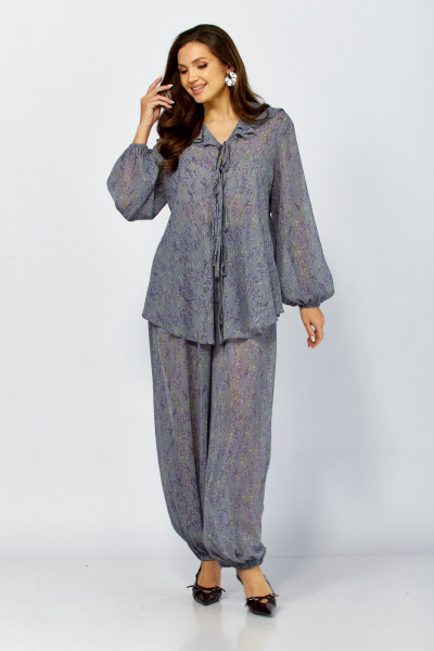 Блуза, брюки ZigzagStyle М-638 - фото 2