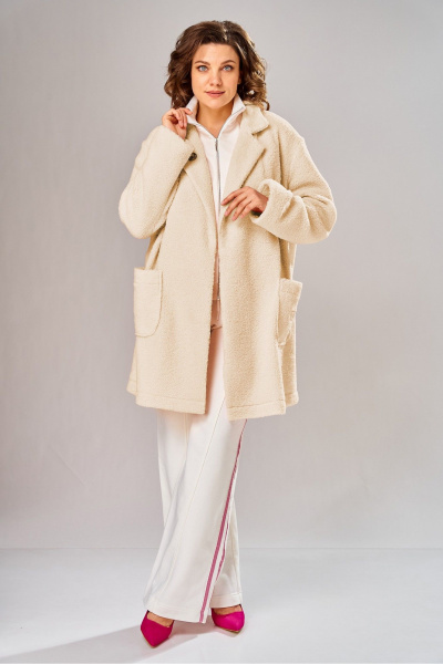 Кардиган V&N Fashion 1140 бежевый - фото 1