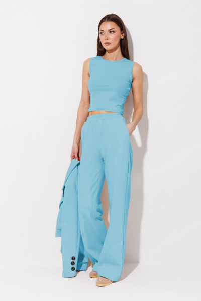 Топ V&N Fashion 1146 голубой - фото 1