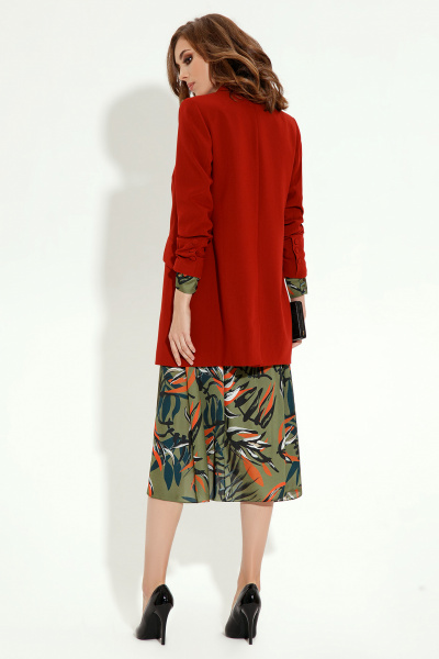 Жакет Панда 13230z терракотовый - фото 2