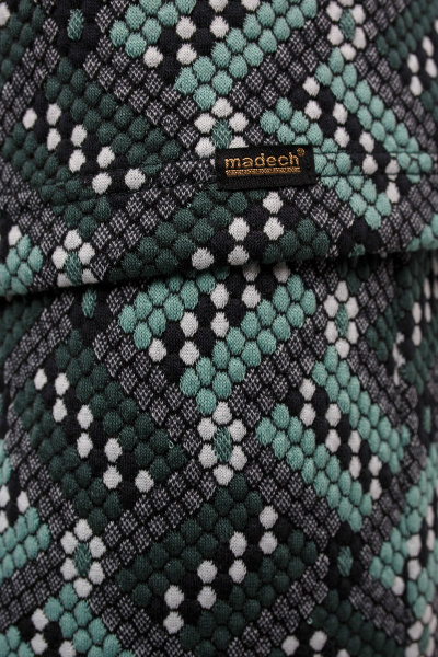Джемпер, юбка Madech 18706 черный,зеленый - фото 6
