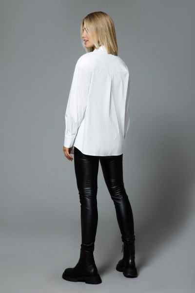 Блуза DILIA 0524 белый - фото 3
