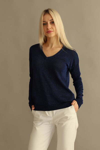 Джемпер Romgil 368ТЗ темно-синий(164) - фото 2