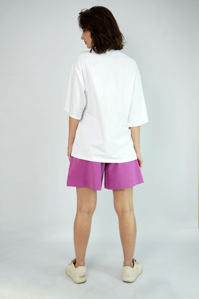 Футболка свободного кроя из трикотажа для повседневной носки Kivviwear 4034.05 - фото 11