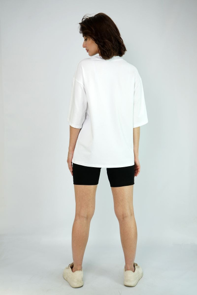 Футболка свободного кроя из хлопка для круглогодичного стиля Kivviwear 4034.06 - фото 9