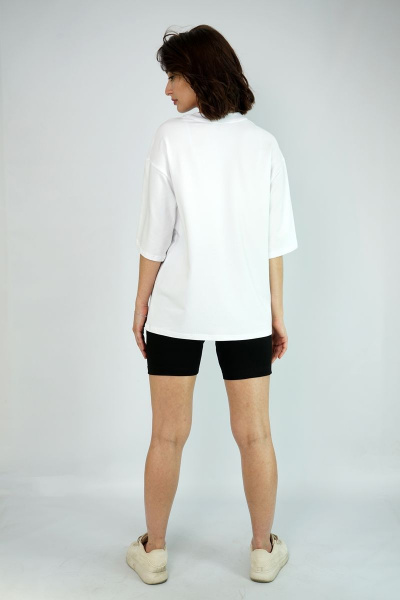 Футболка свободного кроя из хлопка для круглогодичного стиля Kivviwear 4034.06 - фото 8