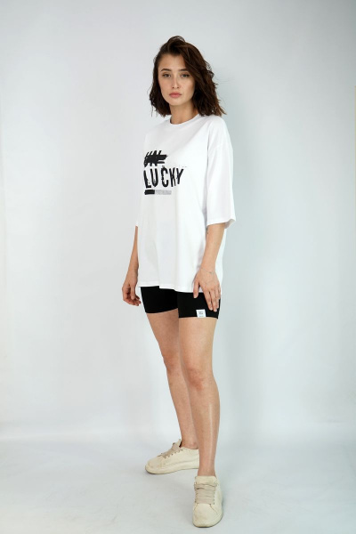 Футболка свободного кроя из хлопка для активного образа Kivviwear 4034.09 - фото 5